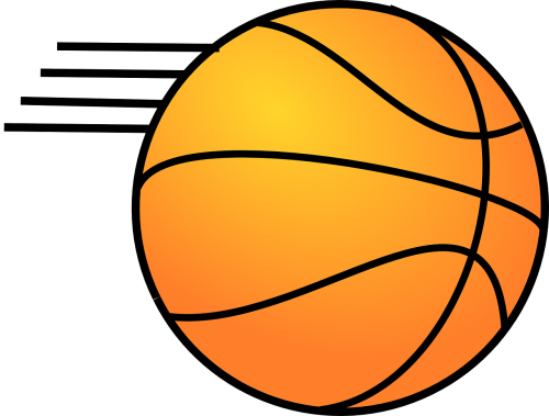 basketball motion ball