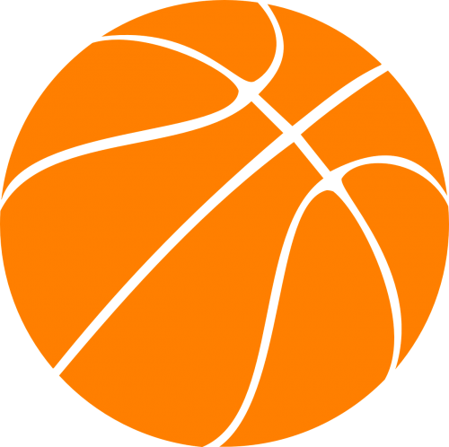 basketball orange rubber