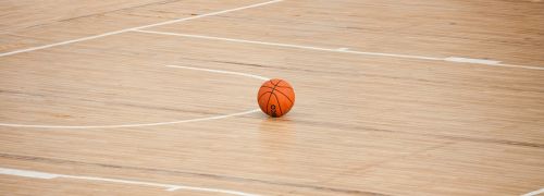 basketball court ball