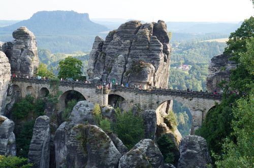 bastei saxon switzerland rock city