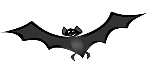bat halloween flying