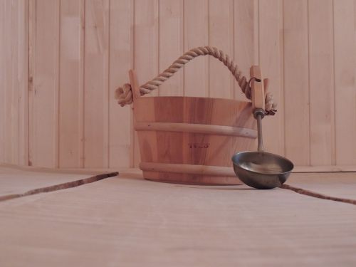 bath sauna pail