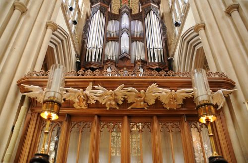 bath abbey organ church