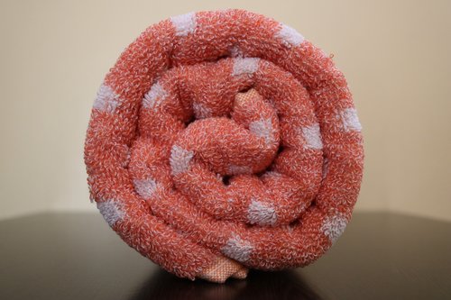 bath towel  450 gsm  color pink