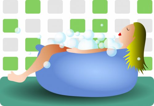 Bath Tub Woman