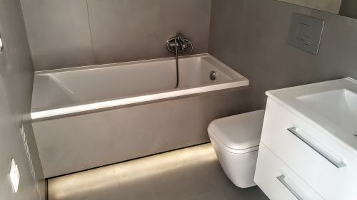 bathroom apartment residential interior