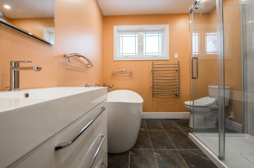 bathroom renovation interior