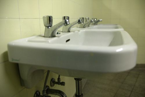 bathroom sink washroom porcelain basin