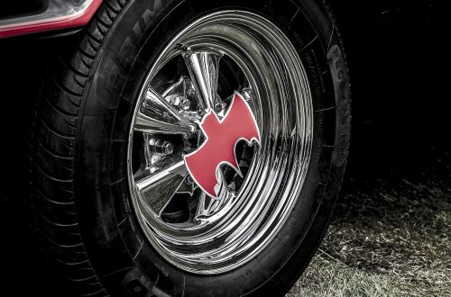 batman car wheel