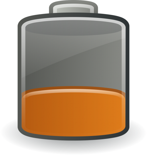 battery caution icons