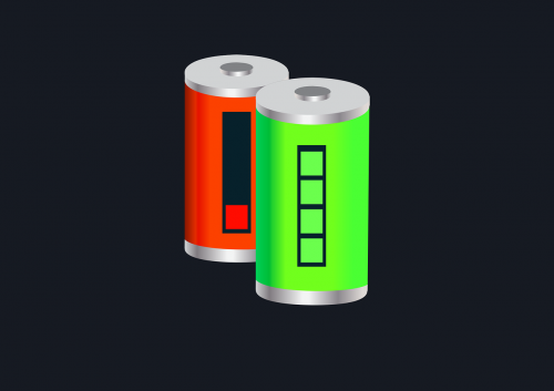 battery charging vector