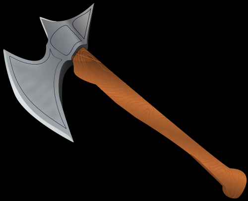 battle axe weapon medieval