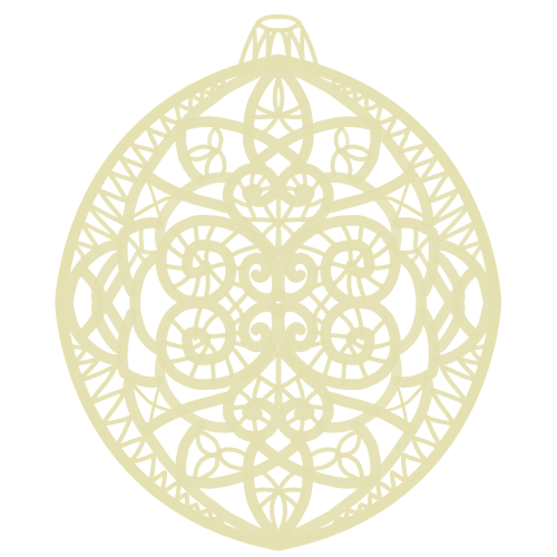 bauble lace openwork