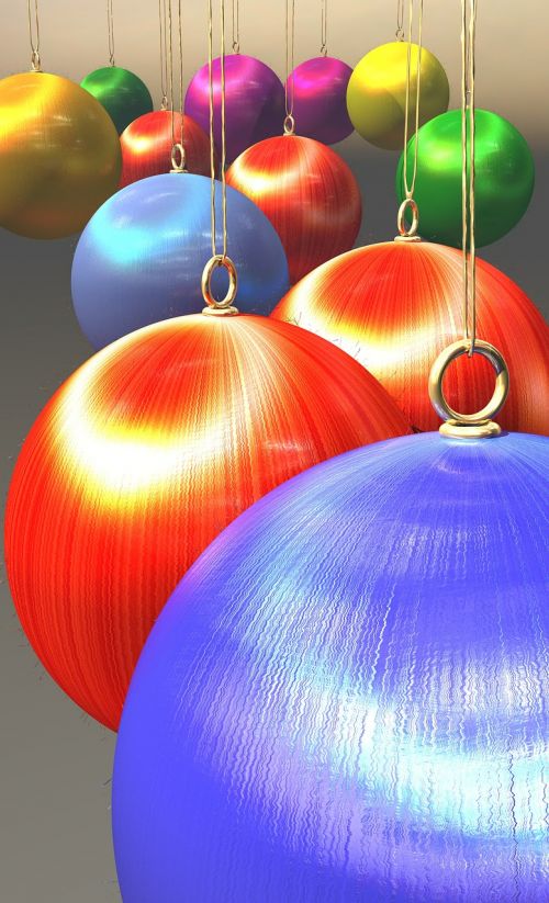 baubles decorations ball