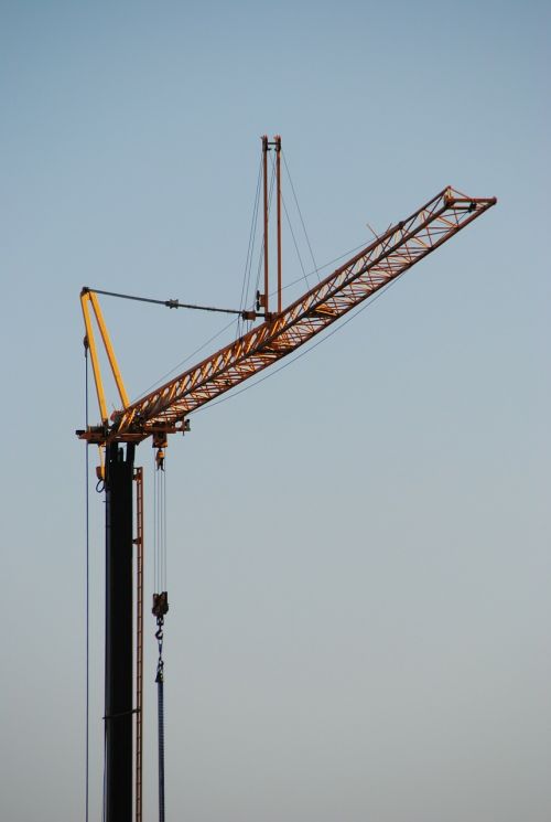 baukran site crane arm