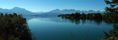 bavaria  allgäu  lake