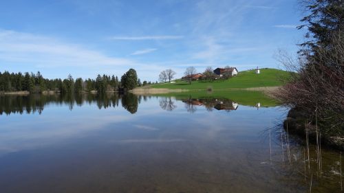 bavaria allgäu hegratsrieder lake