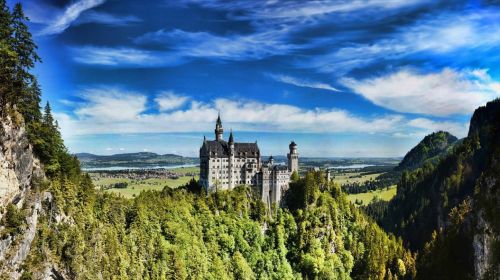 Bavarian Castle Neuschwanstein