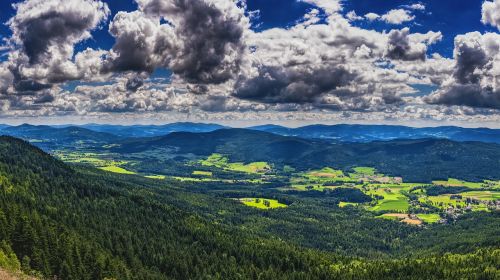 bavarian forest bavaria landscape