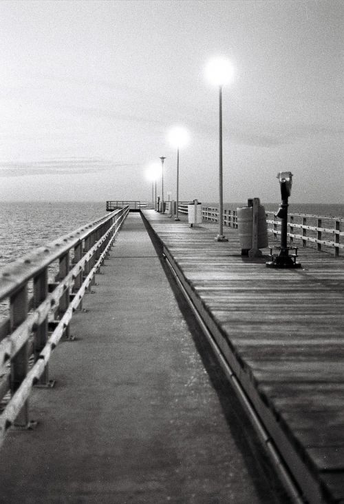 bay bridge twilight