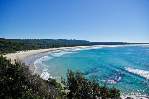 bay  beach  surf