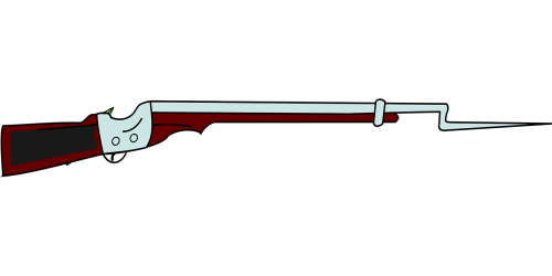 bayonet gun rifle