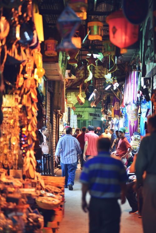 bazaar cairo egypt
