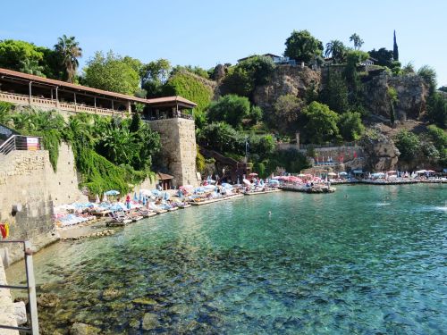 beach antalya turkey