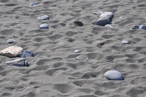 beach stone sand