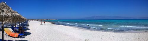 beach crete scenery of nature