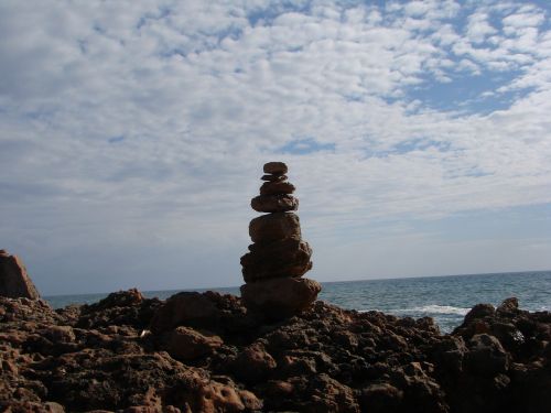 beach artwork sea