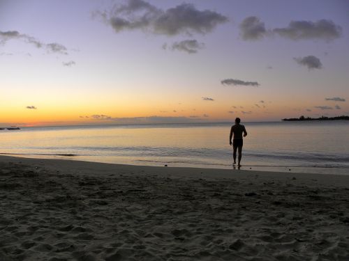 mauritius beach beach sunset mauriutius sunset