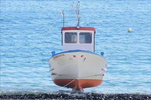 beach sea boat