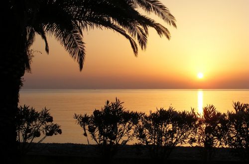 beach landscape montegiordano marine