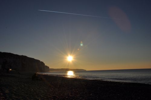 beach cliff pebble