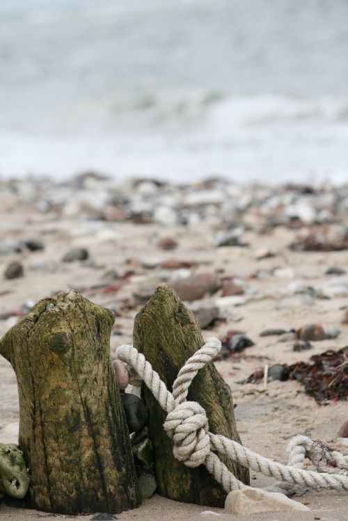 beach sand rope