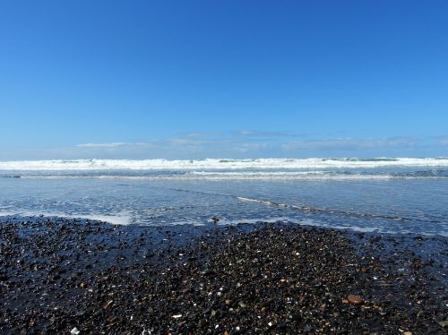 beach ocean sky