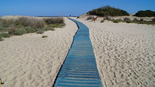 sardinia way to the sea sand beach