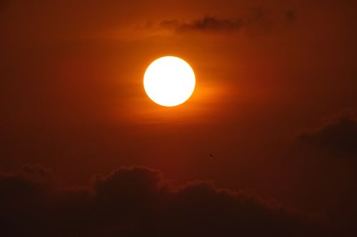 beach sea sunset