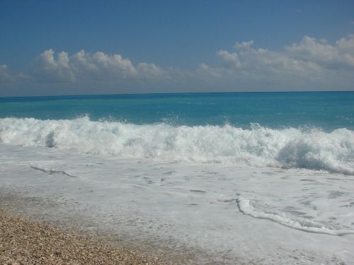 beach water waves