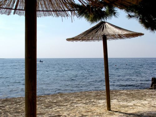 beach summer beach umbrella