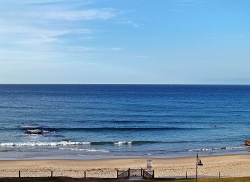 beach ocean blue