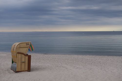 beach beach chair baltic sea