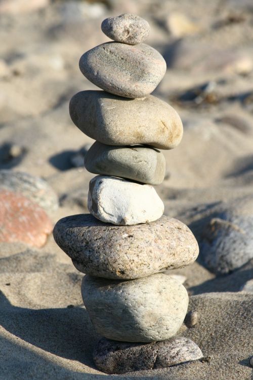 beach stones play