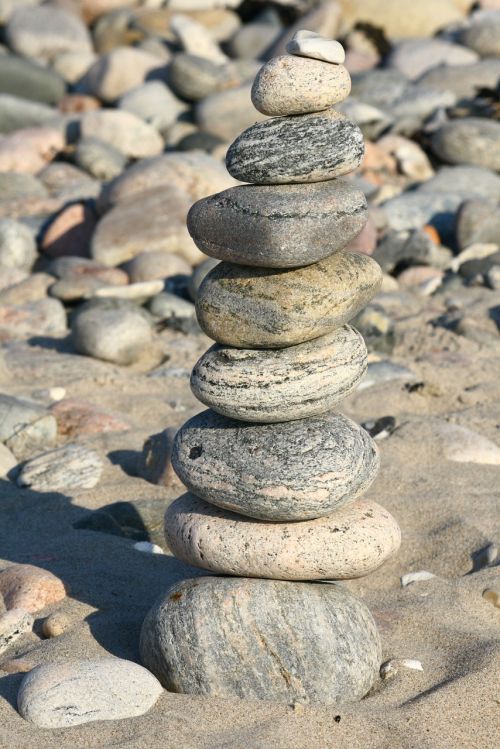 beach stones play