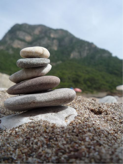 stones mountains balance
