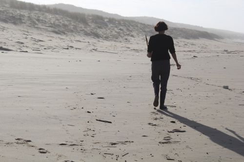 beach sand solitude