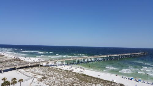 beach pier gulf coast