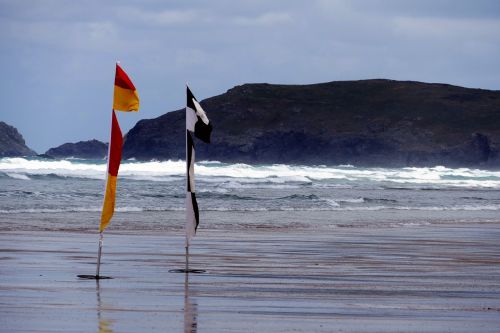 beach flags warning