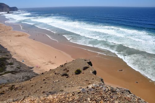 beach sea nature